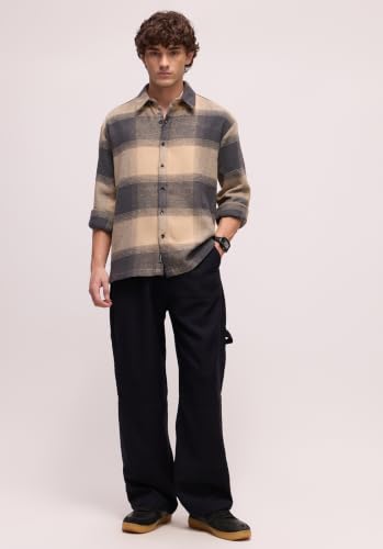 CAHOOT Men's Charcoal Check Shirt - Image 7