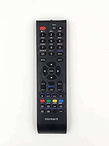 50% OFF on Generic LED LCD TV Remote Control compactable for Micromax mx-06 Model 50% OFF on Generic LED LCD TV Remote Control compactable for Micromax mx-06 Model
