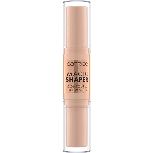 Catrice Magic Shaper Contour & Glow Stick, Konturstift, Nr. 020, Mehrfarbig, definierend, sofortiges Ergebnis, natürlich, vegan, ohne Parfüm, ohne Alkohol, ohne Parabene, 1er Pack (9g)