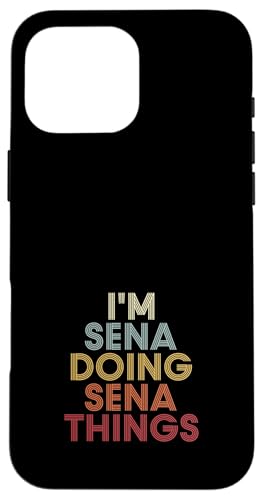 Sena Name Sena Personalized Name First Given �X�}�z�P�[�X iPhone 16 Pro Max �p