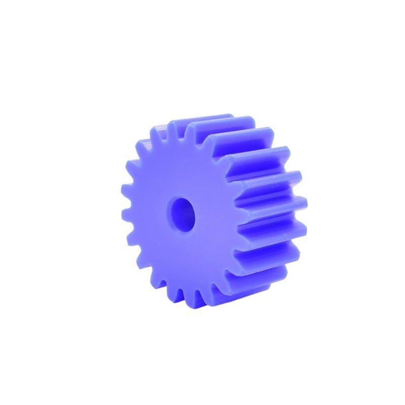 Blue Nylon Gear 1.5 Mold 35 Teeth - 60 Teeth Plastic spur Gear Mechanical Transmission Cylindrical spur Gear(1.5 Mold 52 Teeth)