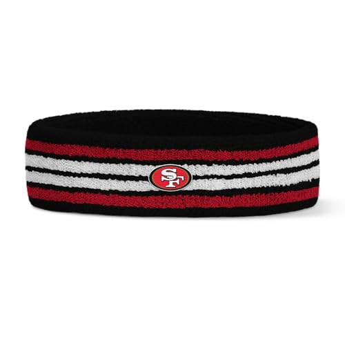 Image of For Bare Feet NFL Officially Licensed Team Logo Headband & Wristband Combo Pack Team Color OSFM