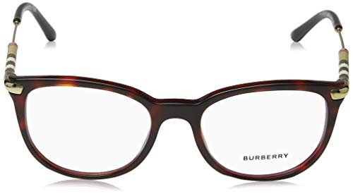 Burberry Women's 0BE 2255Q 3657 51 Sunglasses, Red (Top Havana On Bordeaux)