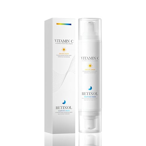 20ML Contorno de Ojos Crema, Eye Crema para Ojos Antiarrugas, Hidratante y Nutritiva, Aumenta el Colágeno de Piel, Bolsas y Ojeras, Ilumina, Reduce Arrugas y la Hinchazón -E