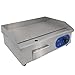 TAIMIKO Plancha Eléctrica Profesional Parrilla de Acero Inoxidable Plancha de Rejilla Lisa 3000W 220-240V Placa Caliente Comercial Parrilla de Barbacoa certificación CE