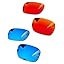 Fire Red + Ice Blue