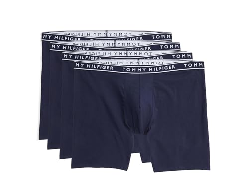 Tommy Hilfiger Men's Cotton Stretch 4-Pack Boxer Brief