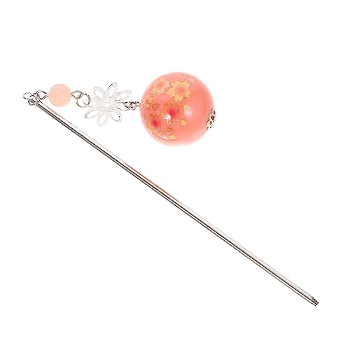 NULYLU 和風桜ヘアスティック 女性用ヘア箸 段状デザイン 軽量で耐摩耗性 滑らかなエッジ 長い髪にも優しいヘアアクセサリー 日常使いやパーティーに