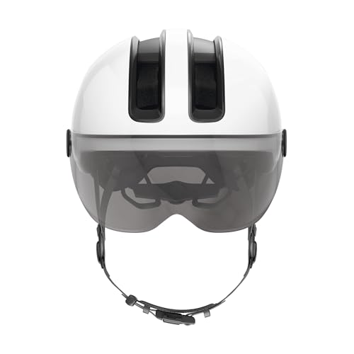 Casco de bicicleta con luz LED Abus HUD-Y Ace y visera integrada 2