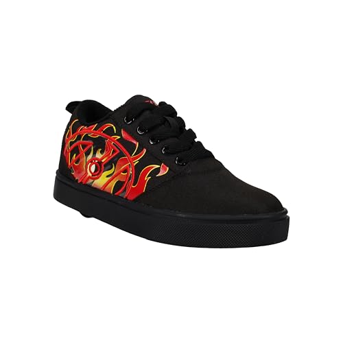 Heelys Pro 20 Lg Prints Schuhe mit Rollen, Schwarz/Rot, 38 EU