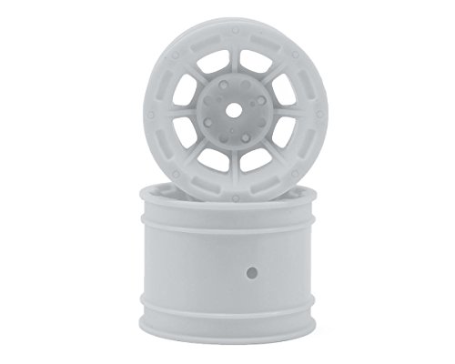 JConcepts 3359W Hazard 1.7 inch RC10 Rear Wheel White (2)