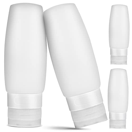 FRCOLOR 4 個 瓶詰 シャンプー moisturizer 旅行ボトル 梱包容器 ボテイーソープ スクイズボトルトラベル スクイーズボトル 自動 ウォッシュ 必要性 ・ボトル