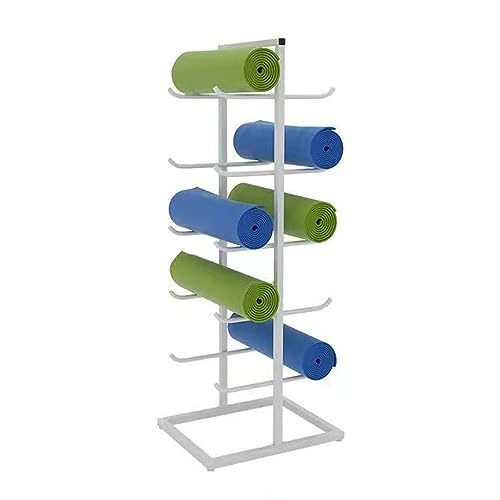 Support tapis de yoga et snowboard en métal, étagère de sol pour fitness et gym à domicile