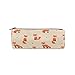 Produktbild Cute Cartoon Foxes Pencil Bag Pen Case Students Stationery Pouch Zipper Bag for Girls Boys Kids