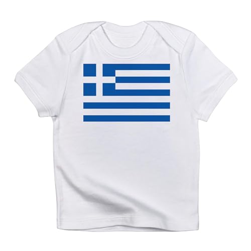 CafePress Greece Infant T Shirt Cute 100% Cotton Infant Graphic T-Shirt