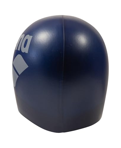 Arena Unisex-Silikon-Schwimmkappe mit großem Logo für Damen und Herren, geeignet für Fitnessschwimmer und intensives Training, langlebig… – Ansicht 4