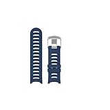 Bracelet de rechange en Silicone souple for montre Pour Garmin Forerunner 610 (Color : Blue, Size : For Forerunner 610)