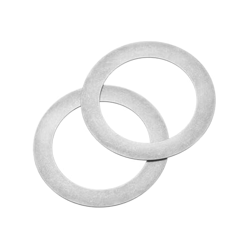 uxcell 20Pcs 304 Stainless Steel Flat Washers, M30x42x0.5mm Ultra Thin Flat Spacers, Flat Ring Fasteners for Bolts Screws, Electronic Repair, Automotive, Mechanical Industry