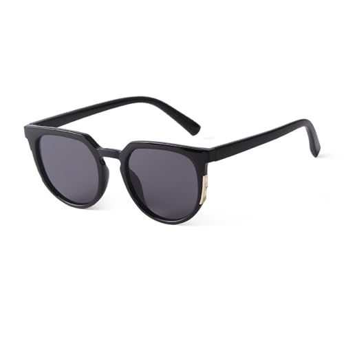 Lunettes de soleil UV400 femme et homme monture vintage rétro à rivets