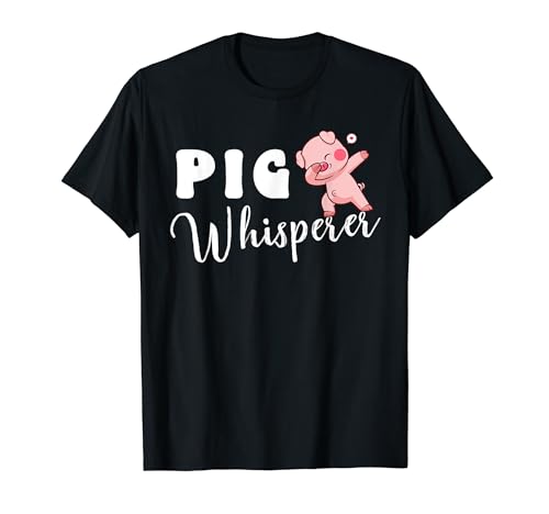 Pig Whisperer per gli amanti dei maiali donne uomini bambini Maglietta