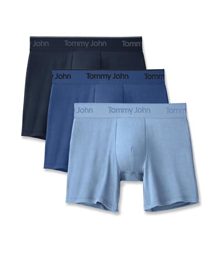 Tommy John Men's 3-Pack Second Skin Modal Boxer Brief