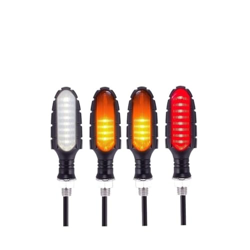 Feux de clignotants LED moto résolvant le manque de visibilité arrière avec DRL et frein