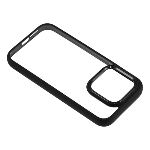 Image of for Xiaomi 17 Case Anti-Drop TPU + PC Clear Phone Back Cover - Black