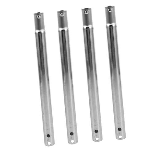 Hemobllo Lot De 4 Rallonges De Pieds Pour Poêle À Bois Accessoire De Remplacement Pour Poêle À Bois Argent