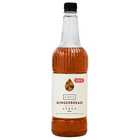 Simply Sugar Free Gingerbread Syrup for Drinks and Baking Cover