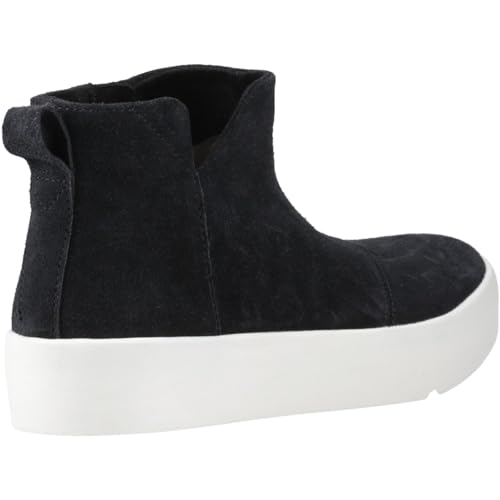 Image of TOMS Womens Verona Mid Suede Platform Sneakers Shoes Casual - Black - Size 6 B