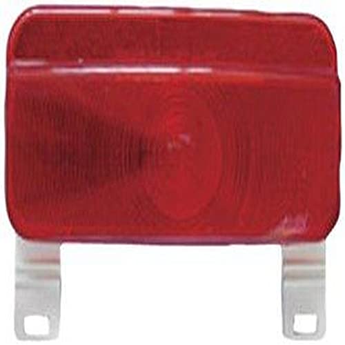 Fasteners Unlimited (89-188 Clear Replacement Lens for Command Compact 12V Surface Mount Tail Light