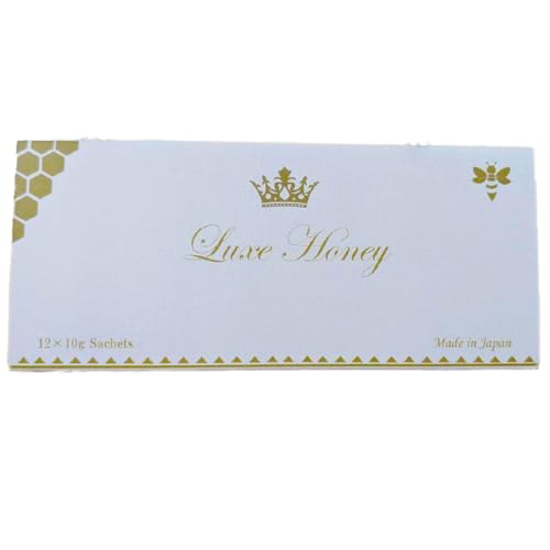 ラグズハニー Luxe Honey ハチミツ VIP12袋 蜂蜜 マカ ロイヤルゼリー 亜鉛 高麗人参 水なしチャージ(10g分×12本入り)オタネニンジン
