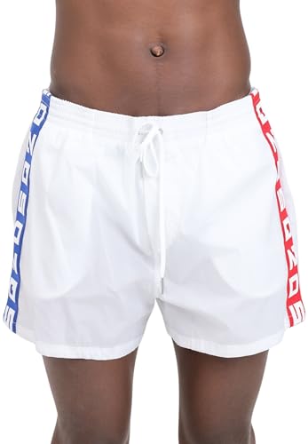 Short de mer blanc homme pour vos vacances au soleil en DSQUARED2 48