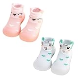Zapatos Primeros Pasos Bebé Niño Niña 0-4 Años Zapatillas De Deporte Infantil Lindo Multifuncional Zapatos para Aprender Zapatos para Caminar Calzado Respetuoso Regalo Original
