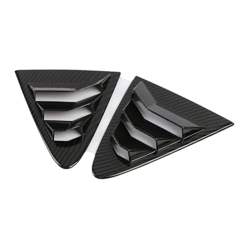 Persiennes de vitre latérale pour Toyota Corolla Sedan 2019-2022 en style carbone