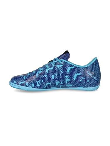 Image of Nivia Encounter 11.0 Futsal Shoes for Men, Indoor Football Shoes with Non-Marking Rubber Sole, Durable Synthetic Upper, Cushioned Insole, Enhanced Grip & Control for Training and Match Play