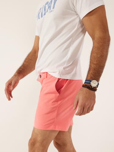Image of Chubbies Everywear Men's Shorts - Mens Shorts Casual 6in Inseam, Elastic Waist, Water-Resistant, Zipper Pocket