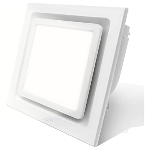 POWERENG Bathroom Exhaust Fan with Light Cover