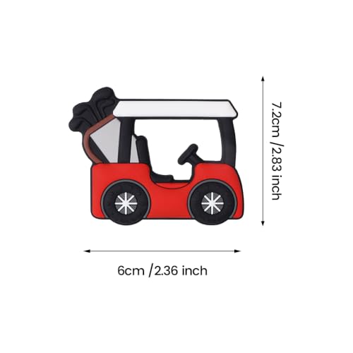 Image of Baby Silicone Golf Cart Teether,Sensory Chew Toys