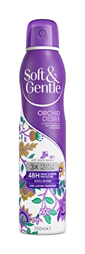 Desodorante antitranspirante en spray Soft & Gentle Orchid Desire 250 ml