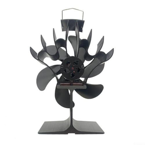 Ventilador de chimenea de 6 aspas para una circulación eficaz del calor y ahorro de combustible Ventilador de chimenea de 6 aspas para una circulación eficaz del calor y ahorro de combustible