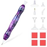 RECORDARME Diamond Painting Zubehör Stift,Ergonomisch Diamond Painting Harz Stift, DIY Diamant-Malerei Zubehör und Werkzeuge für Diamant Malerei