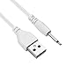 Charger Cord Compatible with Lovense Lush 2, Lysp Massager Wand - 3 ft, White, 2-Pack