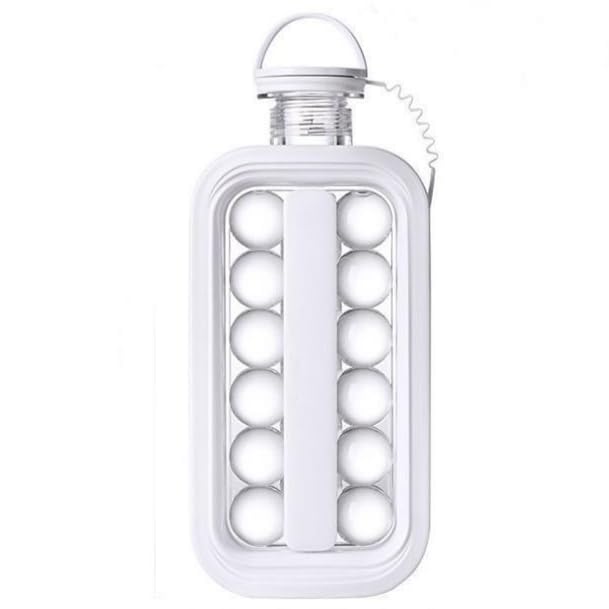Portable Ice Ball Maker Bottle, Multi-Functional Ice Mold – Suitable for Home, Parties, and Travel