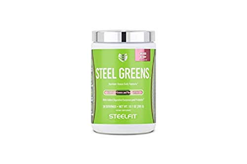 Steel Greens, Mixed Berry, 10.1 oz (285 g), SteelFit