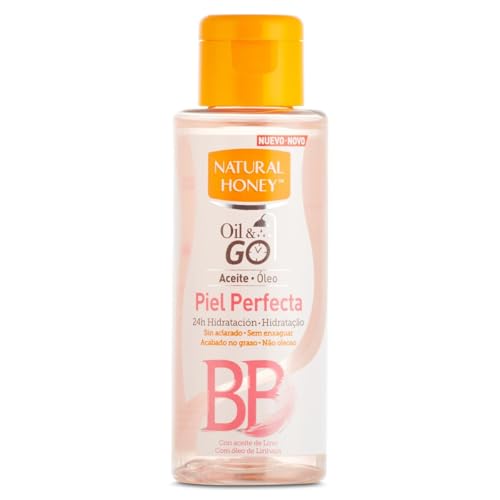 NATURAL HONEY aceite corporal bb con lino y almendras formato viaje bote 100 ml
