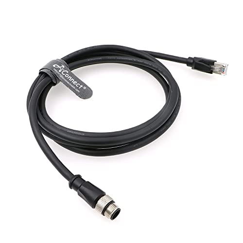 Câble Ethernet M12 RJ45 3m liaison réseau caméra industrielle Cognex