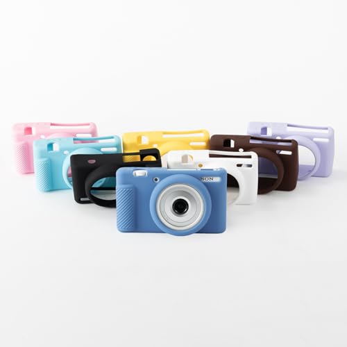 Funda de silicona para cámara digital Sony ZV-1F/II/M2 color azul miniatura 7