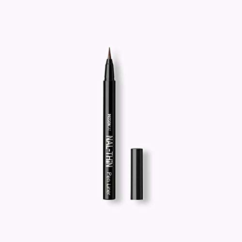 PASSIONCAT Super Slim Multi-proof Liner (Pen Type, Brown) - Ultra Slim Brown Ink Liner Waterproof Liquid Eyeliner Easy to Draw Long Lasting