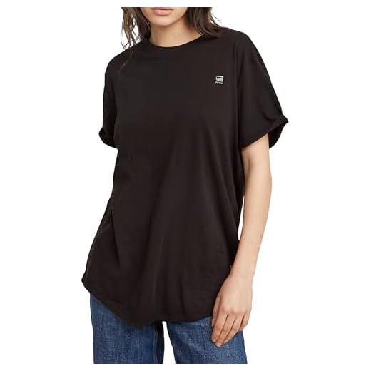 G-STAR Top Lash Fem Loose para Mujer, Negro (dk black D16902-4107-6484), M